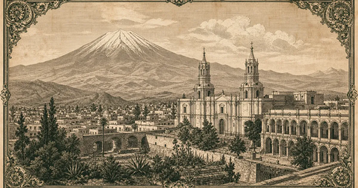 Illustration: Arequipa und der Colca-Canyon