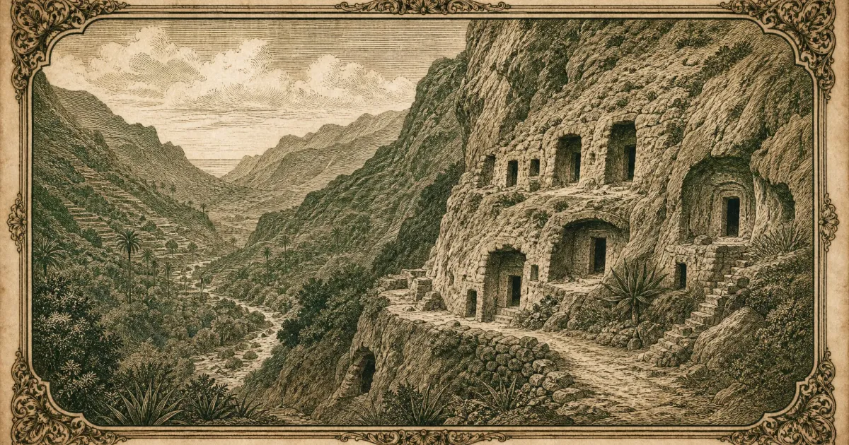 Illustration: Barranco de Guayadeque