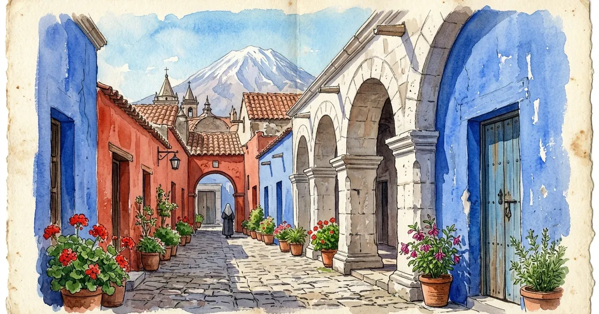 Illustration: Kloster Santa Catalina