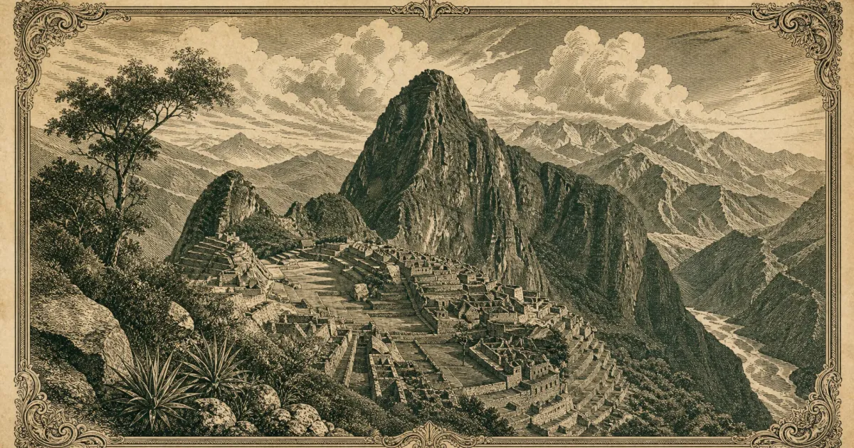 Illustration: Machu Picchu