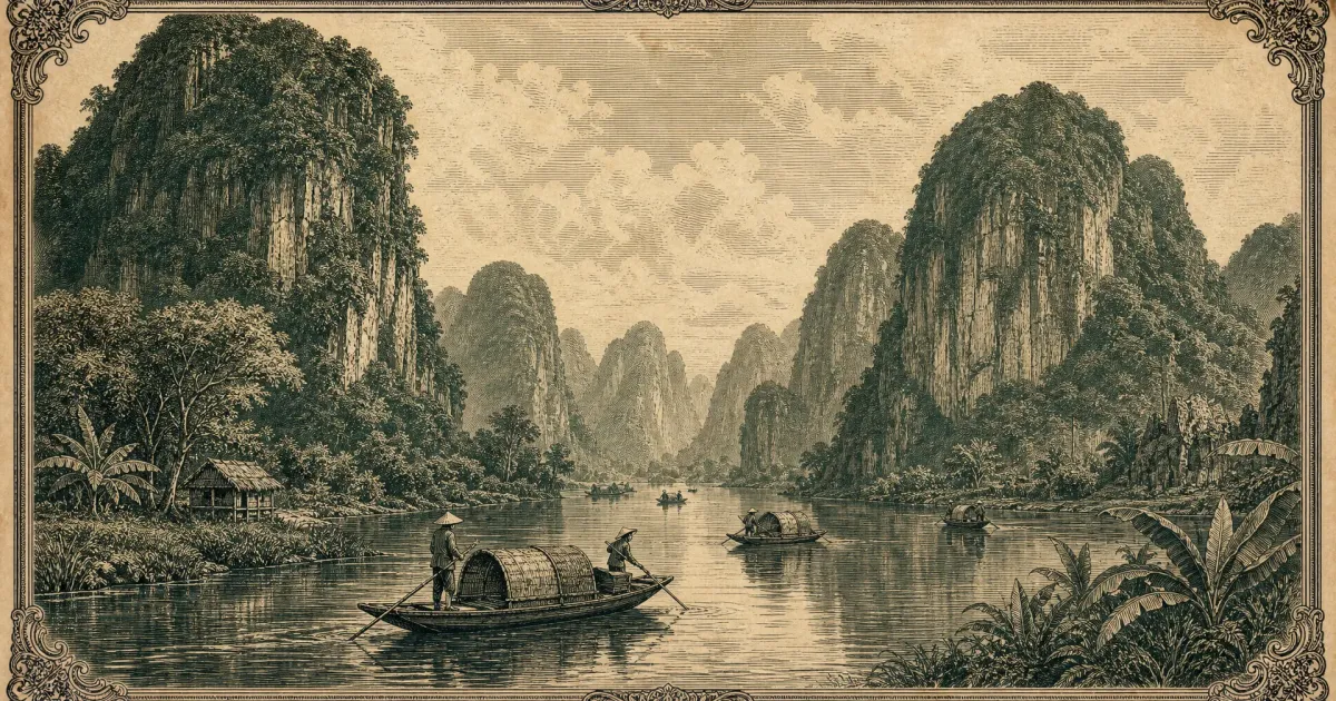Illustration: Ninh Binh und der Trang-An-Komplex