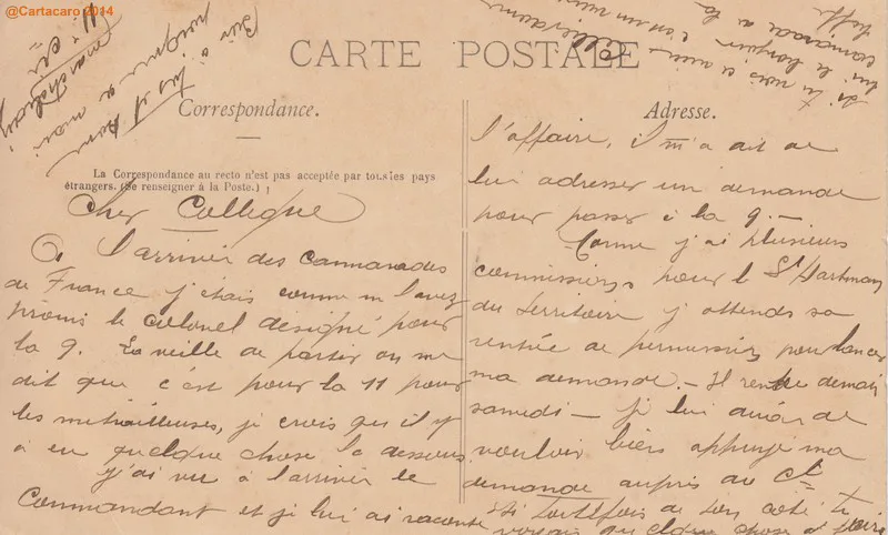 Einsäulenpagode von Hanoi auf einer historischen Postkarte
