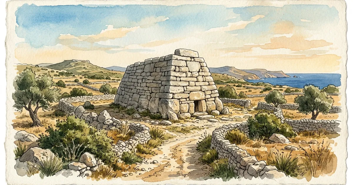 Illustration: Talayot-Stätten
